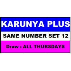 Same Number Set Karunya Plus